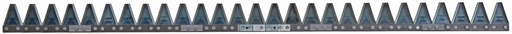 [AMAT4-113233] Lama cu 27 sectiuni zimtate 2" 1.35 m 46177
