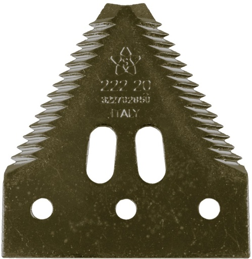 [AMAT4-113277] Lama pentru treierator de recoltat - Placa Z.14 3" - 80x2,7 mm 80 mm 46221