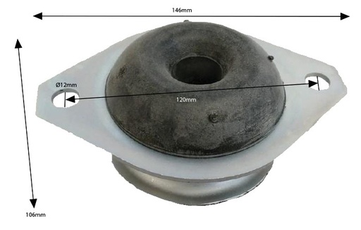 [AMAT4-114722] Izolator din cauciuc 23.4 mm 5132016C