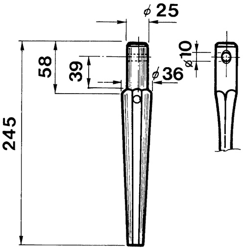 [AMAT4-114901] Cutie pentru grape motorizate - RA 245 mm 55096