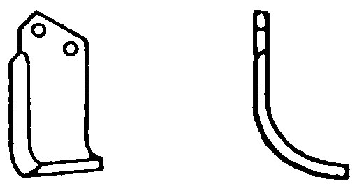 [AMAT4-115500] Lama curbata dreapta 130 mm 56165