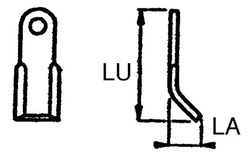 [AMAT4-115605] Cuțit pentru cuțit Orificiu 16,5 mm 125 mm 56334
