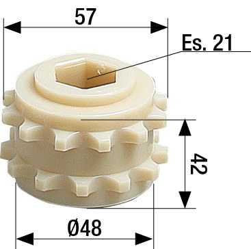 [AMAT4-115911] Roată cu două rânduri 56692