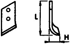 [AMAT4-116109] Lama trancher Placa 40x10 mm 90 mm 56896