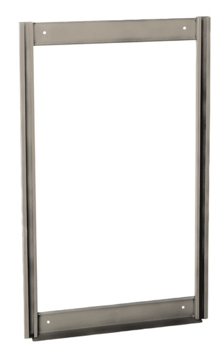 [AMAT4-118072] Dimensiuni suport de prezentare montat pe perete LxPxH 605x40x1000 mm 61632