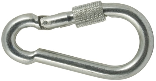 [AMAT4-118275] Carabinier galvanizat Diametru frânghie 6 mm Sarcină 50 kg 60 mm 61910