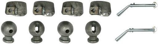 [AMAT4-119143] KIT SUPPORT CENTRAL Bila + DEPLACATE Bila Ø78 62887