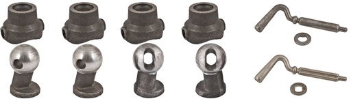 [AMAT4-120715] KIT SUPPORT CENTRAL Bila + DEPLACATE Bila Ø60 64503