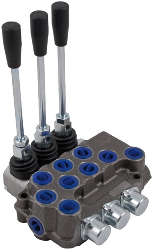 [AMAT4-123284] Monoblock Supapa 3 Manete predisposed pentru Trecere in serie 40 l/min 80010