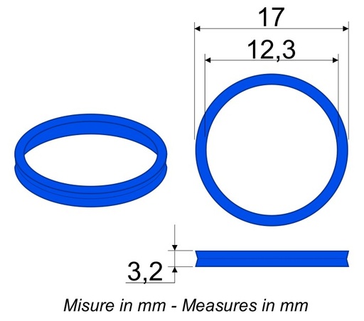 [AMAT4-125800] Garnitura pentru COUPLERS 3/8" Size 3/8" Gas 82985