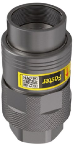 [AMAT4-126862] Quick Filet interior Racord cu flat face type Series FHV Racord of 3/8 101,8 mm 84063
