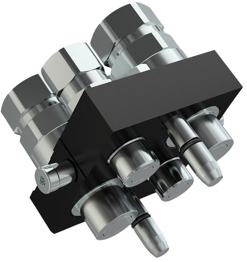 [AMAT4-127060] DISPOZITIV MULTICONECTARE - PARTEA MOBILĂ MAI RAPIDĂ 4 CĂI 3/8" Racord 84254