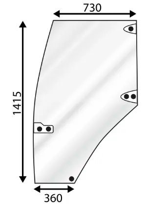 [AMAT1-11307] Portiera Sticla St. 192003A4