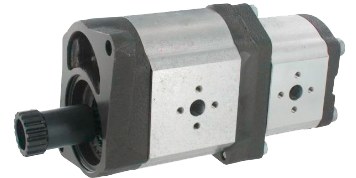 [AMAT4-151260] Pompă hidraulică dublă pentru VALTRA Cilindrată 25+11 cm³ V32863100C