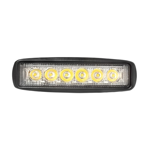 [AMAT6-100062] Lampa tip bara cu 6 LED-uri 10-60V 18W unghi radiere 30 de grade tip spot 160x43x42mm