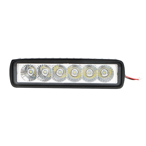 [AMAT6-100063] Lampa tip bara cu 6 LED-uri 10-60V 18W unghi radiere 60 de grade tip flood 160x43x42mm