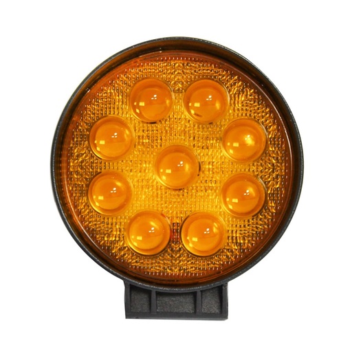 [AMAT6-100093] Lampa ceata cu 9 LED-uri 10-30V 27W unghi radiere 30 de grade tip spot