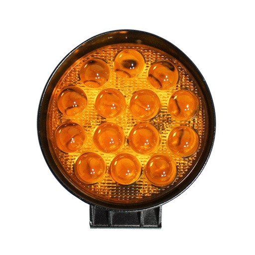 [AMAT6-100099] Lampa ceata cu 14 LED-uri 10-30V 42W unghi radiere 30 de grade tip spot