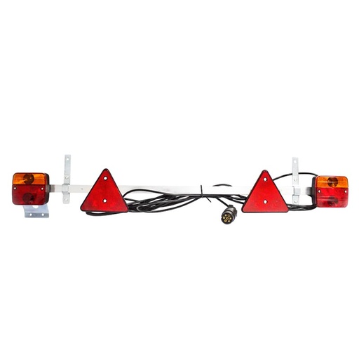 [AMAT6-100190] Bara remorca ajustabila 1-1,6m cu lampi, cablu 2,5-7,5m