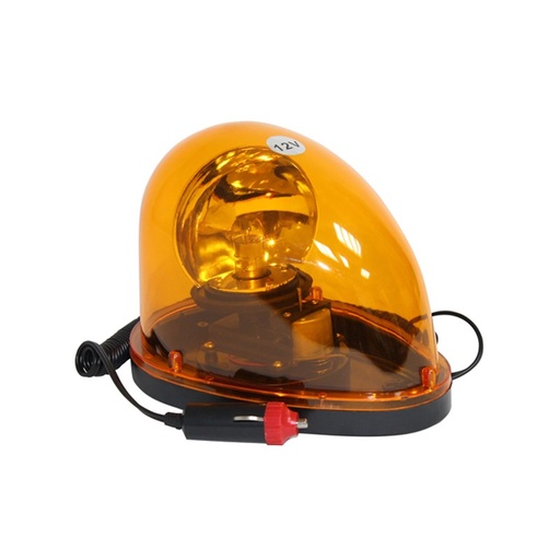 [AMAT6-100210] Girofar 12V galben cu prindere pe magnet - tip lacrima
