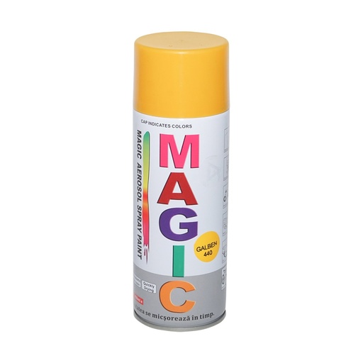 [AMAT6-100419] Spray vopsea Magic galben taxi 440 450 ml