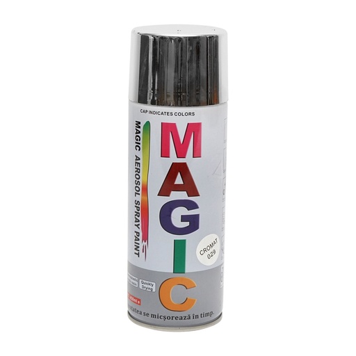 [AMAT6-100422] Spray vopsea Magic cromat metalizat 029 450 ml