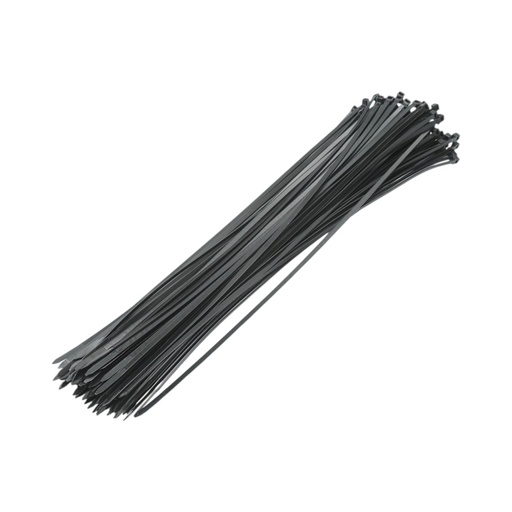 [AMAT6-100531] Faseta colier plastic negru 4.8x430mm 100 buc/set Longroad