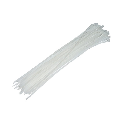 [AMAT6-100536] Faseta colier plastic alb 3.6x430mm 100 buc/set Longroad