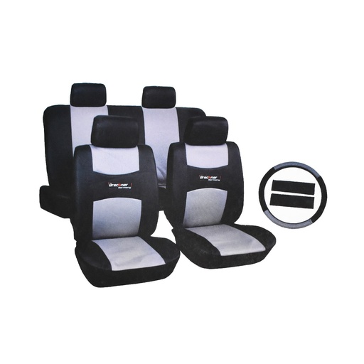 [AMAT6-100592] Set huse scaune universale negru gri
