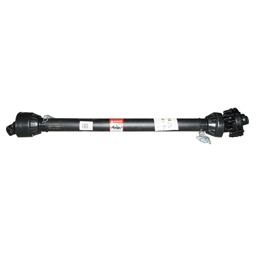 [AMAT6-100900] Cardan 1500 mm T5 cu ambreiaj compus din 2 discuri cruce 30,2x80 (teava triunghiulara) 1 3/8 Z=6
