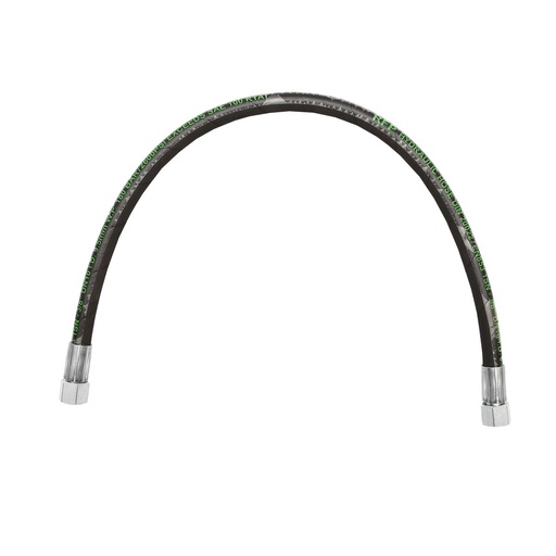 [AMAT6-101375] Furtun presiune 2SN DN10 sertizat cu capete fixate hidraulic L=800mm M20
