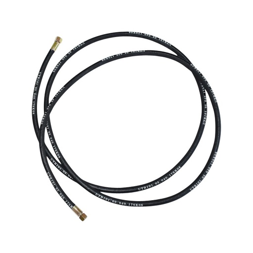 [AMAT6-101384] Furtun presiune 2SN DN10 sertizat cu capete fixate hidraulic L = 4000 mm (Reductie M20X20)