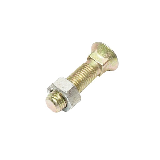 [AMAT6-102180] Surub cap patrat plaz cu piulita M20x80mm