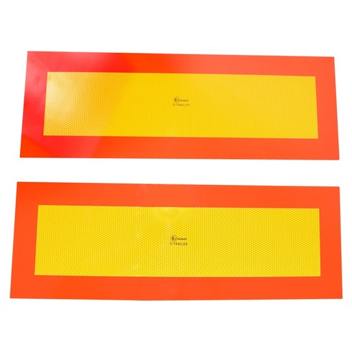 [AMAT6-102363] Set tabla reflectorizanta dreptunghiulara pentru remorca