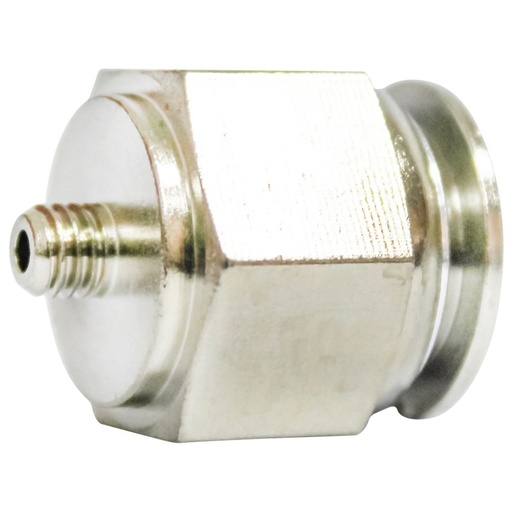 [AMAT6-102555] Mufa rapida dreapta din metal si surub metalic fi 6 cu 1/4