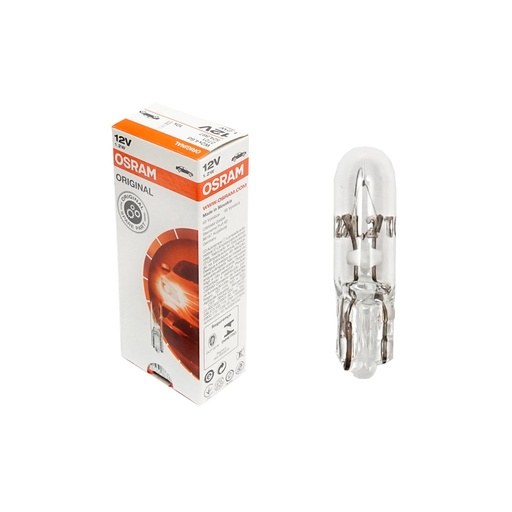 [AMAT6-102816] Bec 1.2W/12V W2x4.6D Osram