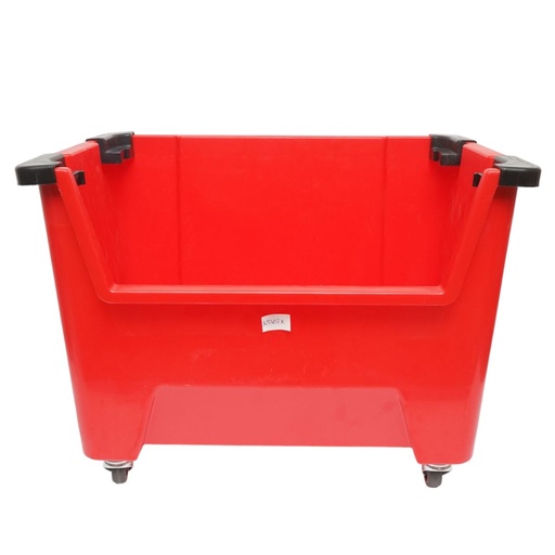[AMAT6-103233] Cutie plastic depozitare cu roti 545x345x395mm rosie