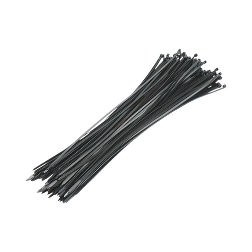 [AMAT6-103341] Faseta colier plastic negru 3.5x370mm 100 buc/set Longroad