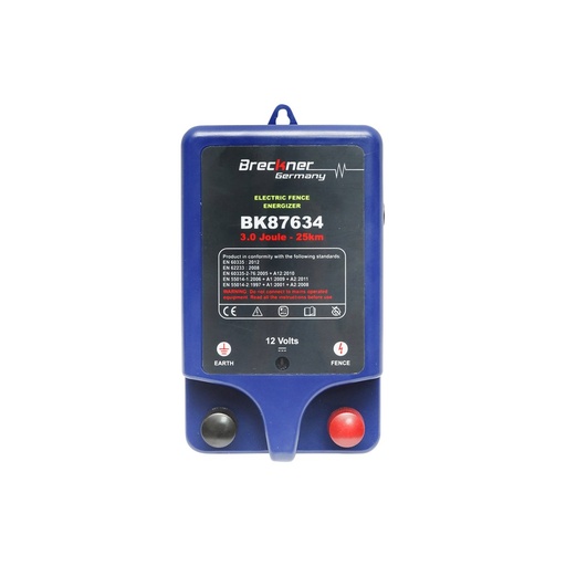 [AMAT6-104688] Generator impulsuri 220V 3 Joule 25 km cu impamantare pentru gard electric