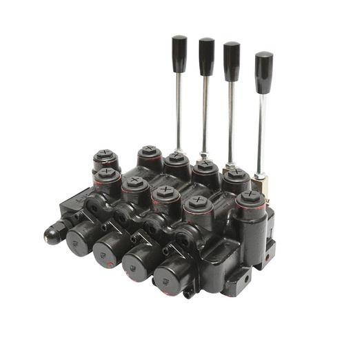 [AMAT6-104696] Distribuitor hidraulic cu 4 cai cu manete si accesorii