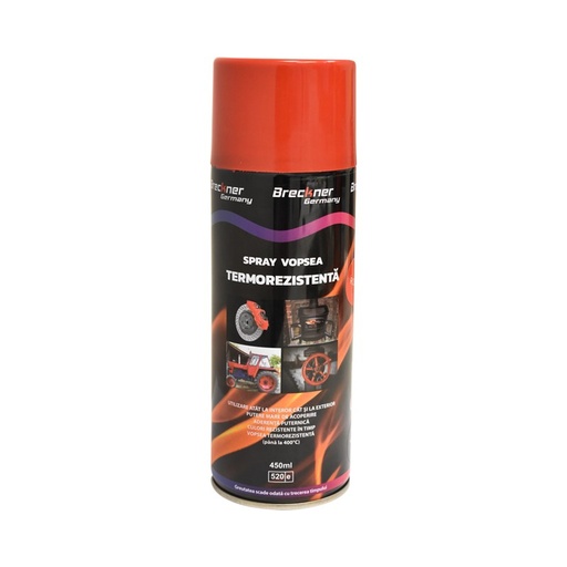 [AMAT6-105346] Spray vopsea acrilic termorezistent la 400 grade rosu 450ml