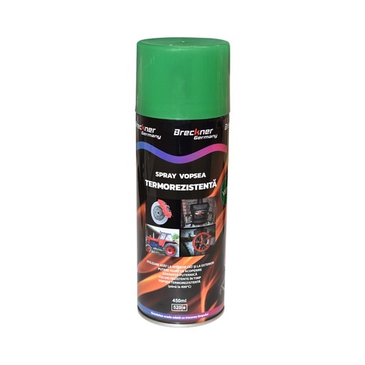 [AMAT6-105446] Spray vopsea acrilic termorezistent la 400 grade verde 450ml