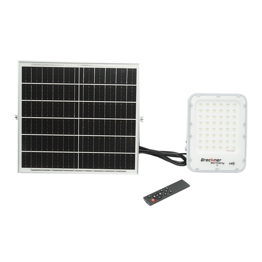 [AMAT6-105501] Proiector LED 150W cu panou solar monocristalin 25W, telecomanda si acumulator inclus