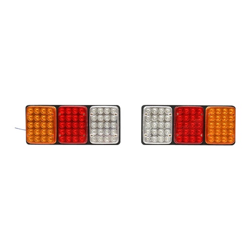 [AMAT6-105589] Set lampi stop spate LED cu 3 functii 12V - 24V. 330x140mm.