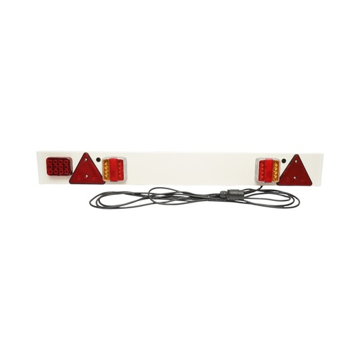 [AMAT6-105605] Bara remorca 1220mm, 2x lampa LED, 1x lampa ceata LED, 2x triunghi reflectorizant, cablu 6m si priza 7 pini 12/24V