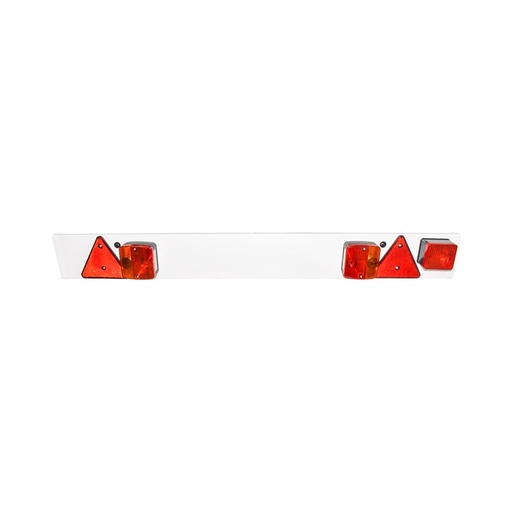 [AMAT6-105606] Bara remorca 1220mm, 2x lampa, 1x lampa ceata, 2x triunghi reflectorizant, cablu 6m si priza 7 pini 12V