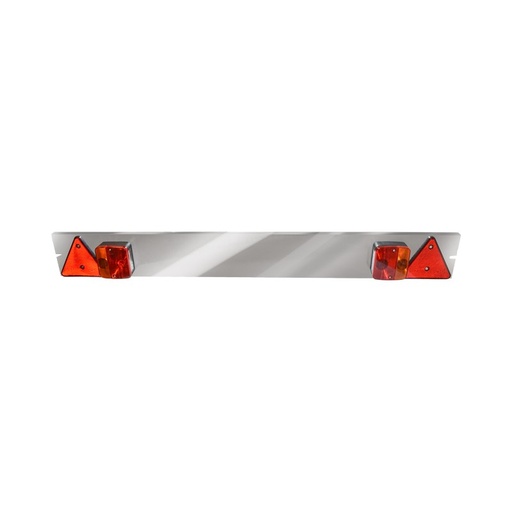 [AMAT6-105609] Bara remorca 1200mm, 2x lampa, 2x triunghi reflectorizant, cablu 6m si priza 7 pini 12V