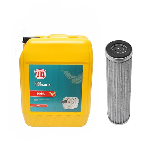 [AMAT6-106292] Pachet schimb filtru si ulei hidraulic H46 20L pentru tractor UTB U-445