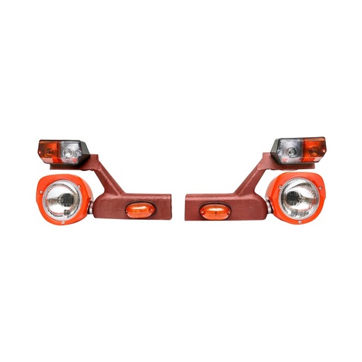 [AMAT6-106421] Ansamblu set faruri cu semnalizari pe suport stanga si dreapta tractor UTB U-650