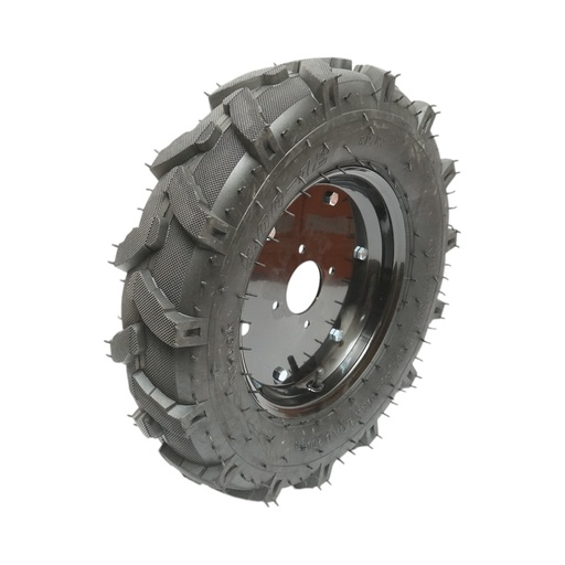 [AMAT6-106627] Roata completa 500/12 R1 8PR crampon cu janta neagra